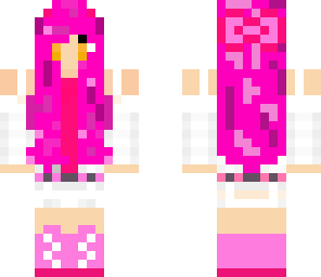 pink mangle girl