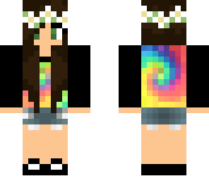 tye dye girl