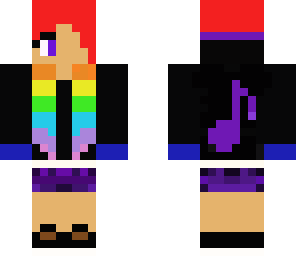 rainbow hair
