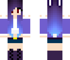 bonnie girl with red eyes