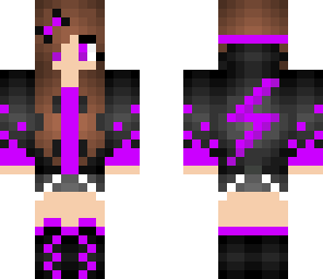 electric grape gamer girl