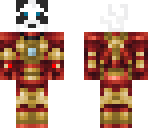 panda iron man