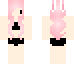 chibi bunny swim