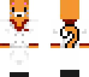 kitty tux orange