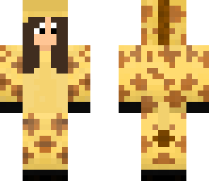 cute girl in a giraffe onesie