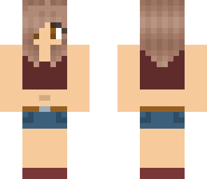 crop top girl