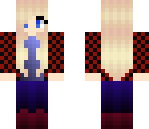 red flannel girl