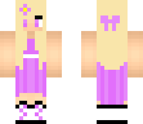 pretty purple girl