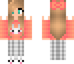 pajama sleepover girl
