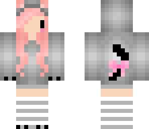 pink cat girl