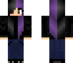 purple avator jacket girl
