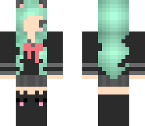 edit-  black cat girl