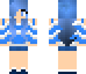 blue girl