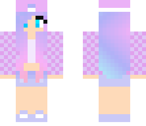 pink pastel girl