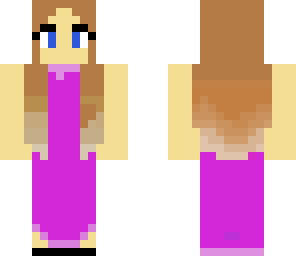 cute girl with prom dress