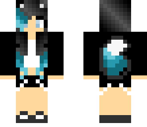 blue girl