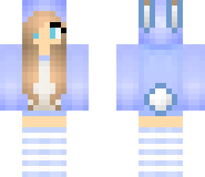 cute blue bunny edit