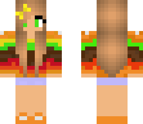hamburger girl