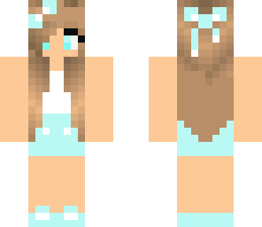 cute blue and white dress