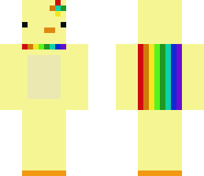 rainbow duck