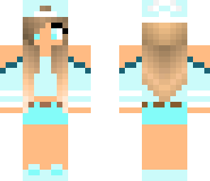 icy blue tomboy