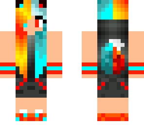 fire and ice wolf