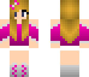 pink summer girl