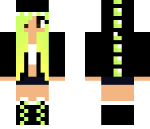 green dino girl