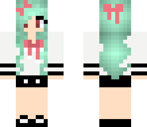 kawaii anime school girl