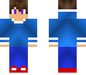 boy in blue hoodie