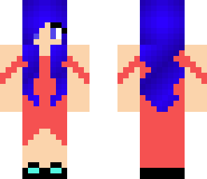 ****tail dress girl made from scratch
