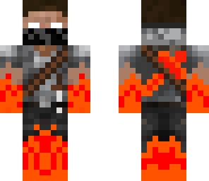 fire herobrine soldier