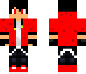 cool boy with red jersey