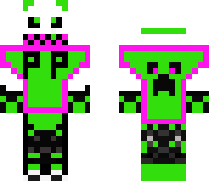 green panda