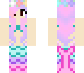 edit of a mermaid skin