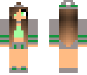 green cap girl