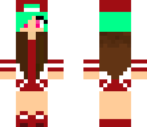 mint fresh cute girl