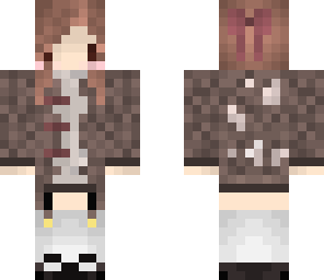 deer girl brunette