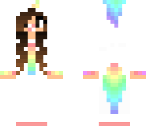 brunette unicorn