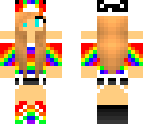 rainbow girl