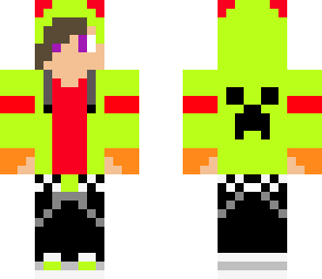neon green jacket