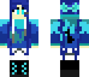 hot music girl blue
