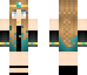blue flapper girl