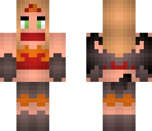 flame girl
