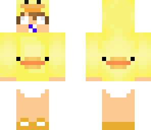 baby duck herobrine's son