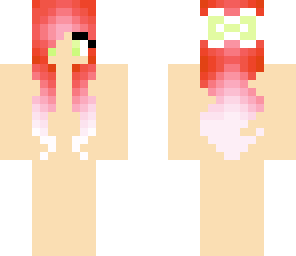 red haired girl base