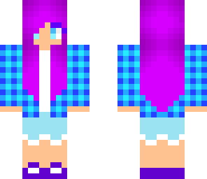 plaid girl