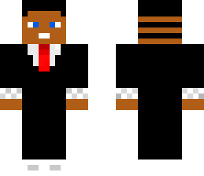 brown boy in tux