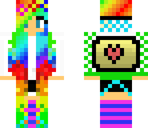rainbow rapunzel
