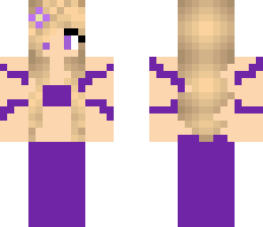 purple mermaid